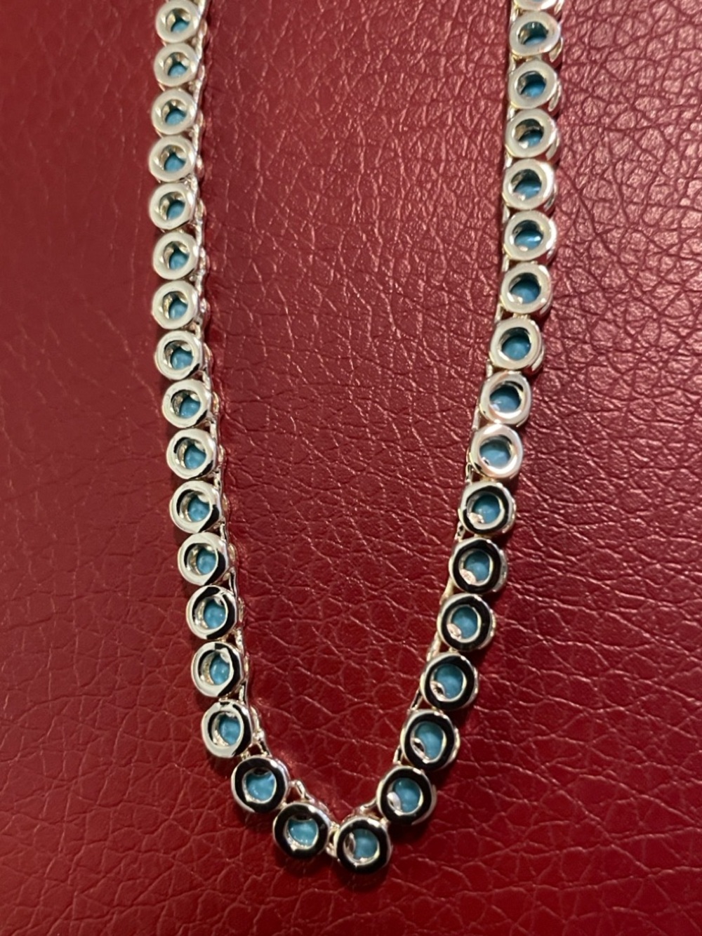 Melinda Maria Simulated Turquoise Necklace - Picture 4 of 5